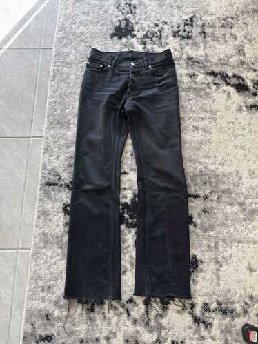 90s “HELMUT LANG” 5P Denim Pants 90s Vintage HELMUT LANG Jeans Sanded Denim Pants Orange