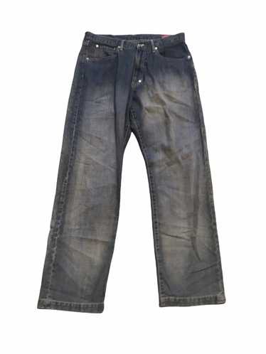 Phenomenon デニム Phenomenon black pleat denim - Gem