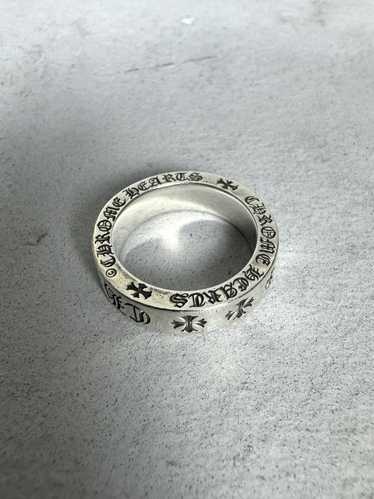 アクセサリー CHROMEHEARTS FOREVER 6mmSPACERRING US4 Chrome Hearts Forever Ring sz 6 | eBay
