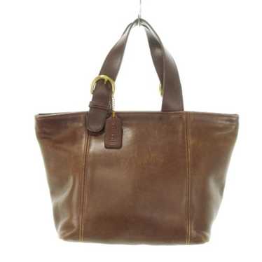 バッグ vintage OLD COACH brown hand bag 4133 Vintage COACH Waverly Mahogany Leather Satchel Tote Bag 4133