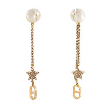 【Dior】CD STAR RHINESTONES EARRING ラインストーン ピアス INTO · INTO