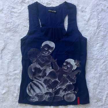 Vivienne Tamデザイン90年代ビンテージシルクトップス[希少] Vivienne Tamデザイン90年代ビンテージシルクトップス[希少