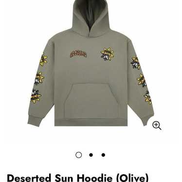 ストリート◇Glo Gang◇Deserted Sun パーカー フーディ DESERTED-SUN-HOODIE-BLACK-01.