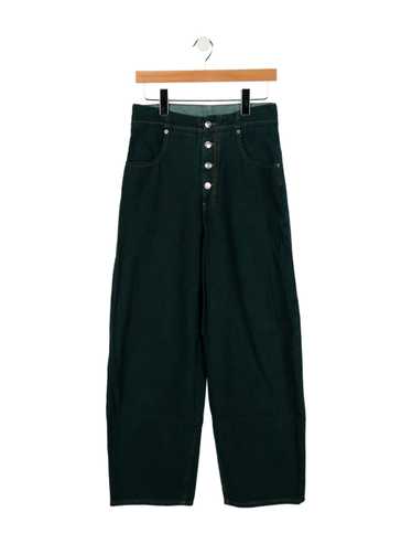 MM6 エムエムシックス スラックス 深緑 48(XXL位) 2122624G0072 MM6 エムエムシックス 2022AW S62KB0144 PANTS イージーパンツ