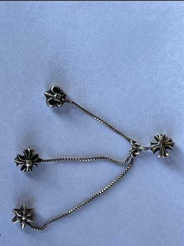 アクセサリー CHROME HEARTS Earrings JOJO 3 Charm Chrome Hearts Jojo 3 Drop Earrings - 14K Yellow Gold Drop
