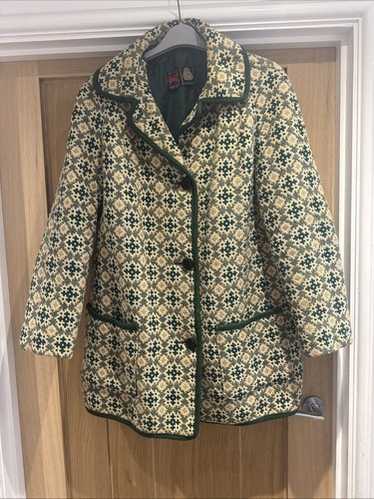 Welsh wool tapestry coat - Gem