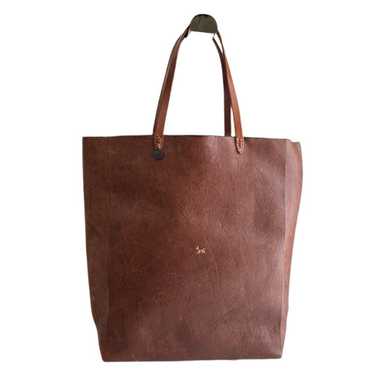 Henry cuir leather tote - Gem
