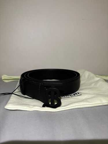 Burberry mens black belt - Gem