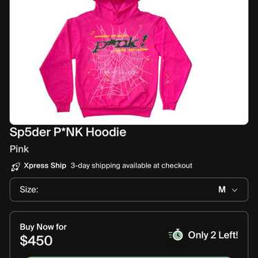 Spider worldwide sp5der p*nk - Gem