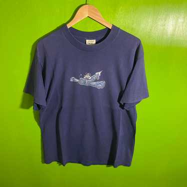 90s Mossimo Tシャツ ネイビー フェード L Mossimo t shirts mens - Gem