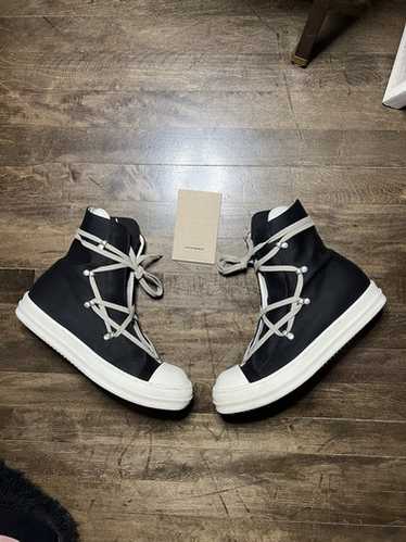 RICKOWENS♡DRKSHDWブラックポータービル ヘキサスニーカー Rick Owens DRKSHDWのブラック Porterville Hexa Sneaks