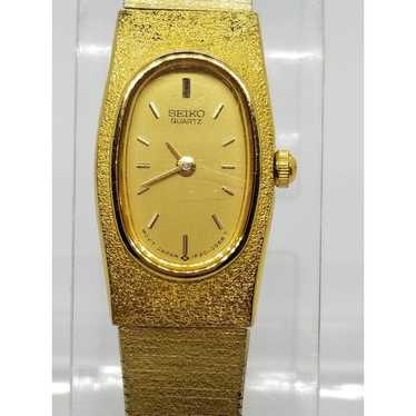美品 希少 SEIKO セイコー 1F20-F020 ゴールド レディース腕時計 SEIKO セイコー 1F20-F020 レディース 腕時計 クォーツ