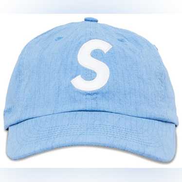 帽子 Supreme Washed Chambray S Logo 6-Panel Supreme Washed Chambray S Logo 6-Panel (SS18) - $48