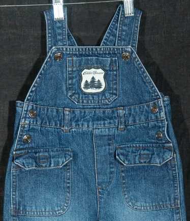 サロペット・オーバーオール・オールインワン 80s Eddie Bauer denim all in one size XL 80s Eddie Bauer denim all in one size XL
