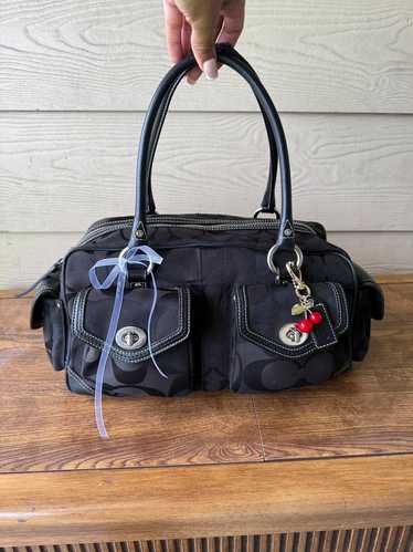 Coach gallery pocket satchel - Gem