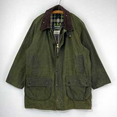【England製】90's barbour GAMEFAIR jacket Barbour Gamefair Waxed Jacket Vintage A123 England C42/107cm