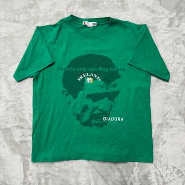 90s Diadora バッジョ Tシャツ L デッドストック 激レア Vintage diadora t-shirt - - Gem