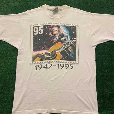 vintage 90s jerry garcia band t shirt - Gem