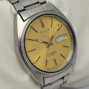 Rhyme 　SEIKO5 7S26-6000 動作品 Seiko 5 7S26-6000 Day/Date Automatic Vintage Men's Watch | eBay
