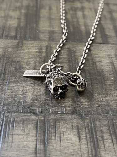 NUMBER(N)INE(ナンバーナイン) SKULL NECKLACE Number (N)ine SS06 skull necklace | Barhaine Archive