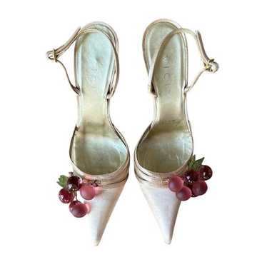 Vintage Vicini Giuseppe Zanotti希少品 Vintage Giuseppe Zanotti Vicini Rhinestone Snake Embellished