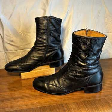 Beatles vintage black leather - Gem