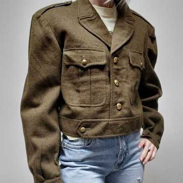ジャケット・アウター 50's French Army Wool Field Coat 1950s french wool military - Gem