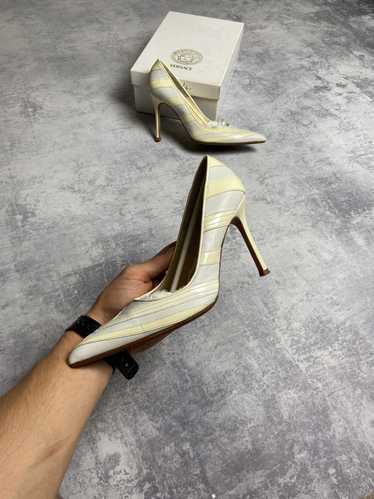 お決まり品　　　Y2K  美品‼︎  Versace  高級　ビジュー付　タンク お決まり品 Y2K 美品‼︎ Versace 高級 ビジュー付 タンク