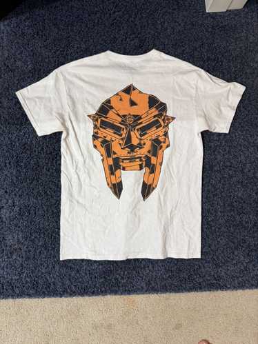 MFDOOMプリントTシャツホワイトビンテージラップ T HIPHOPXLサイズ MFDOOMプリントTシャツホワイトビンテージラップ T HIPHOPXL