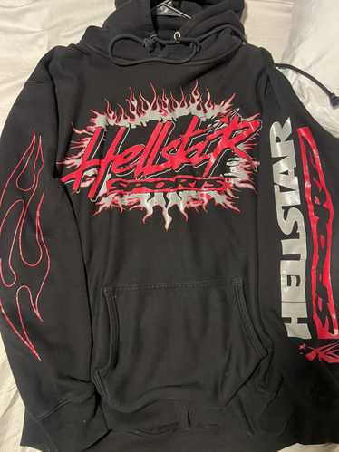 HELLSTAR 長袖 トレーナー パーカー Hstar Records 白 ／関送込 HELLSTAR Hstar Records 