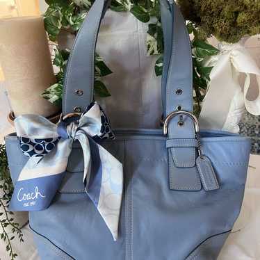 Coach soho blue leather - Gem