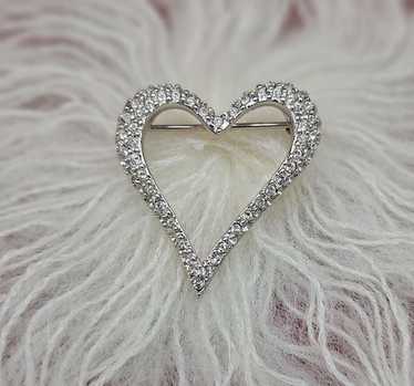 Swarovski crystal heart - Gem
