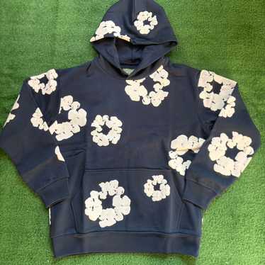 Navy blue denim tears - Gem
