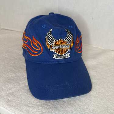 Harley davidson hat flames - Gem