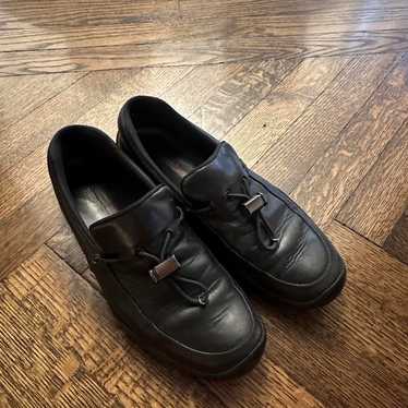 PRADA 黒 スリッポンVibramソール PRADA 黒 スリッポンVibramソール