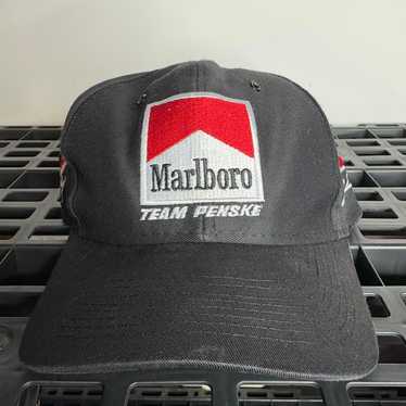 Marlboro Racing Team キャップ 黒　80s USA製 Accessories | Retro Marlboro Racing Black Cap Hat Panel High