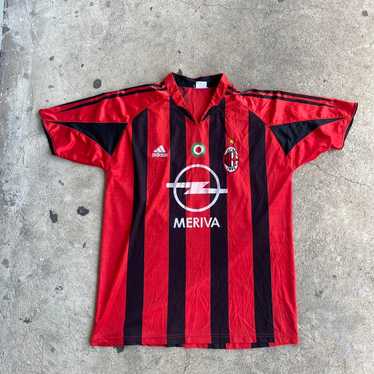 【正規品】AC MILAN  KIT 1993/1994 1994-95 AC Milan Home L/S Shirt - 5/10 - (XL.Boys)