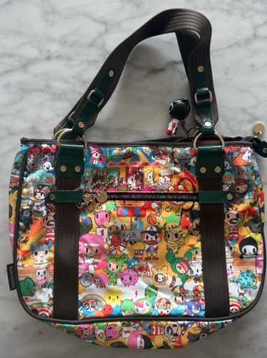 tokidoki for LESPOROTSAC バッグ LeSportsac tokidoki Crossbody Bag Women With Keyring Rainbow