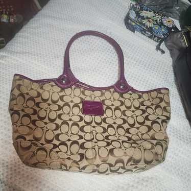 バッグ Coach Bleecker Signature Hobo Shoulder バッグ Coach Bleecker Signature Hobo Shoulder