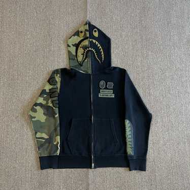 BAPE X UNDEFEATED COLOR CAMO RELAXED ZIP HOODIE 2色 apparel_tops_undefeated_bape_c