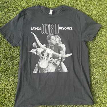 2018 JAY-Z + BEYONCE OTR Ⅱ ツアー Tシャツ OTR II Adult Jay-Z Beyonce Tour T-Shirt Small Black Cross J+