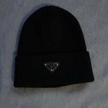 Prada beanie hat black - Gem