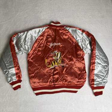 【vintage】50s souvenir jacket ナスコン 50s Sukajan Tiger Souvenir Aloha Hawaii Medium Reversible