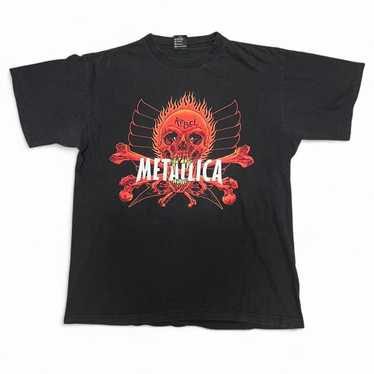 1997 llica pushead Tシャツ L ビンテージ 90s Vintage 90s Metallica Pushead T-Shirt