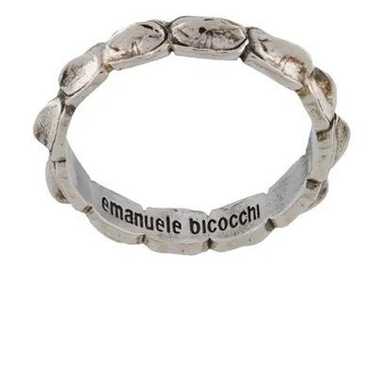 【関税込み】Emanuele Bicocchi リング Emanuele Bicocchi Silver Infinity Loop S-Link Ring Emanuele
