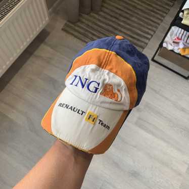 記念グッズ Renault F1 sponsored by ING ING Renault F1 Team Hat (2008 Baseball Cap Fernando Alonso