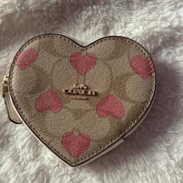 Coach heart coin case - Gem