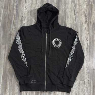 在庫少◆送料込♪【Chrome Hearts】maple soapパーカー ブラック CHROME HEARTS クロムハーツ SAILIN ON ZIP HD セメタリークロス
