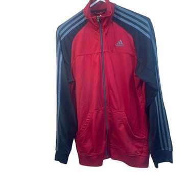 Adidas track jacket red/black - Gem