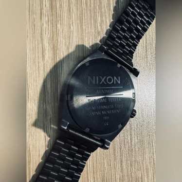 NIXON クロノグラフ センチュリー腕時計 ブラック❌シルバー美品⭐️ NIXON / 51-30 / CHRONO / クロノグラフ / シルバー - メルカリ